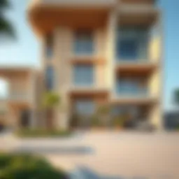 Stunning exterior view of Art Residence in Al Barsha