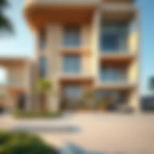 Stunning exterior view of Art Residence in Al Barsha