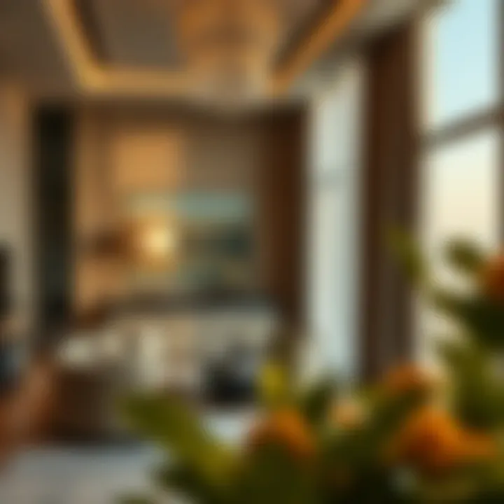 Luxurious interior design of a unit in Art Residence