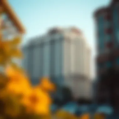 An iconic residential building developed by Azizi Developers in Dubai