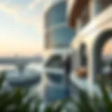 Breathtaking view of Balqis Residence architecture