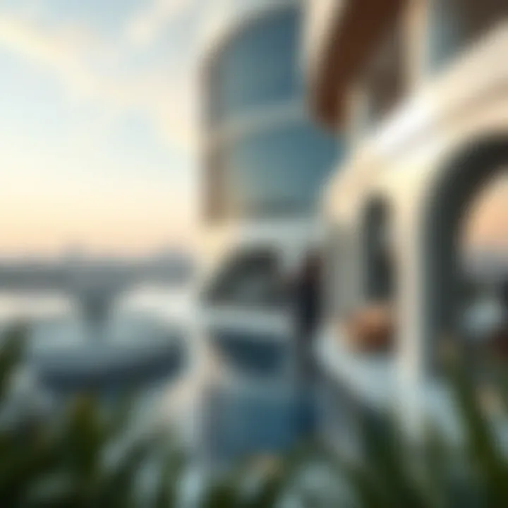 Breathtaking view of Balqis Residence architecture