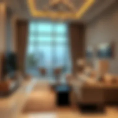 Elegant interiors of a Balqis Residence unit