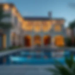 Luxurious villa in Dubai