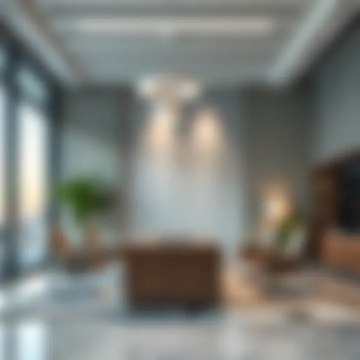 Modern real estate office in Dubai