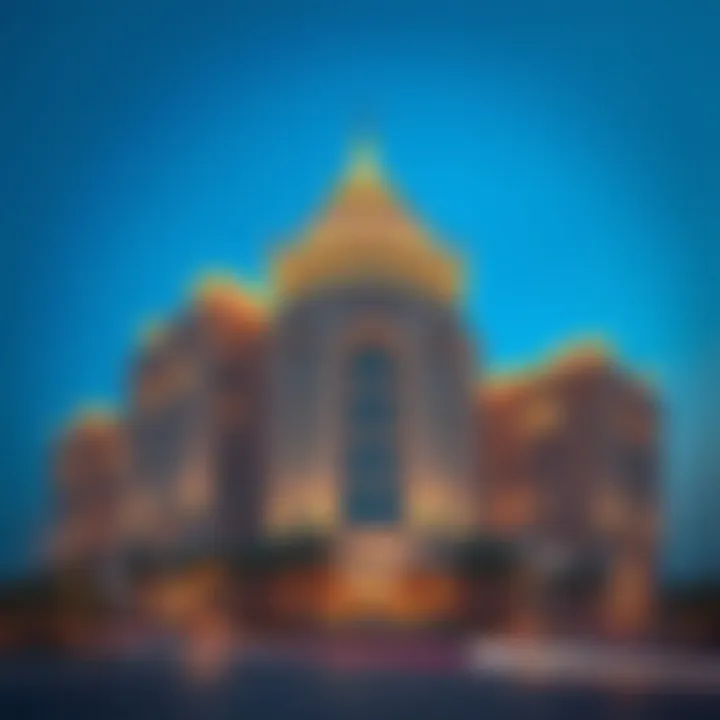 Architectural marvel representing Bukhatir's legacy