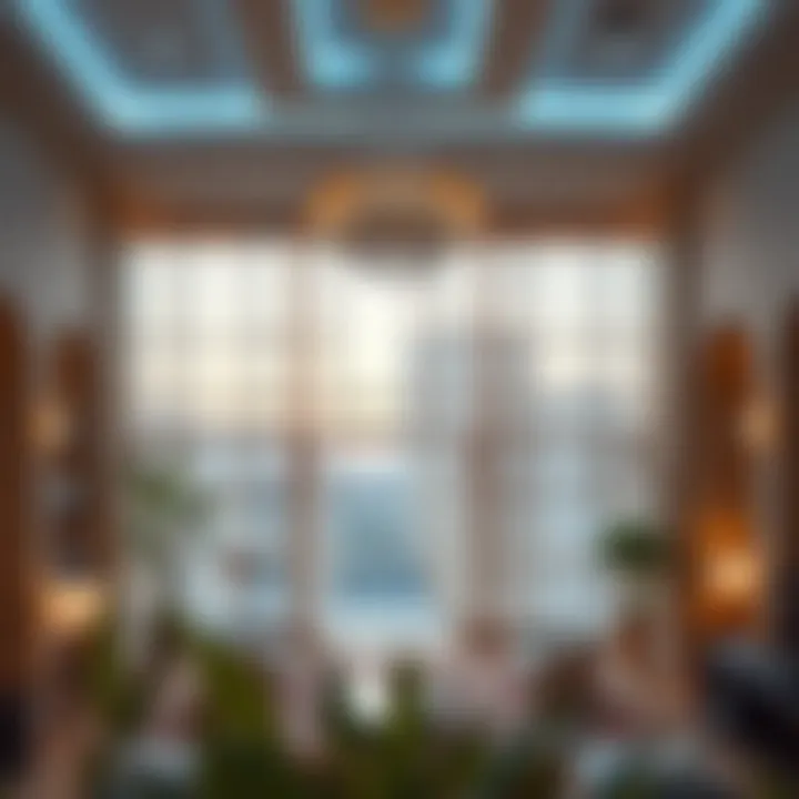 Luxurious interiors of برج الريم