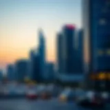 Stunning skyline view of Business Bay