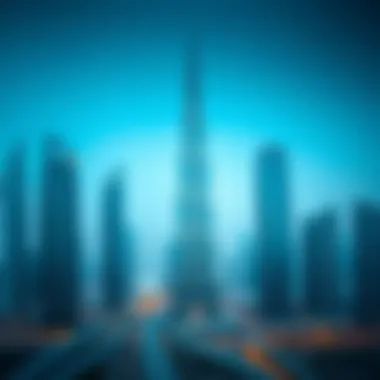 Dubai's Architectural Marvels Stunning skyline view of Dubai's towering buildings