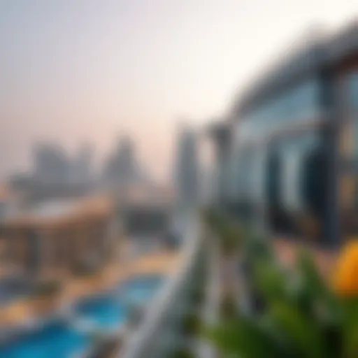 Panoramic view of Business Bay showcasing modern architecture