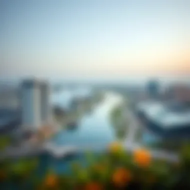 Panoramic view of Creek Vista showcasing the innovative architecture