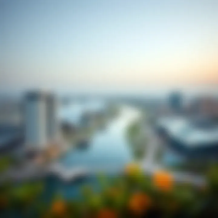 Panoramic view of Creek Vista showcasing the innovative architecture