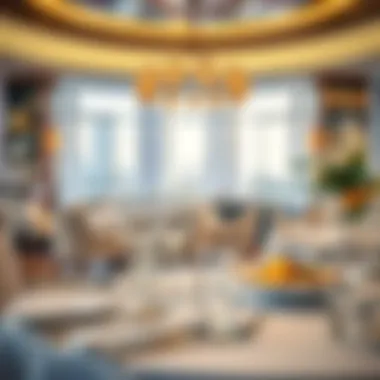 Luxurious Dining Experience in Dubai Luxurious dining setup with fine tableware