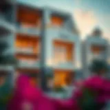 Luxurious exterior view of Damac Maison Bays Edge