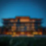 Architectural Elegance of Damac Voleo Stunning architectural view of Damac Voleo showcasing modern design