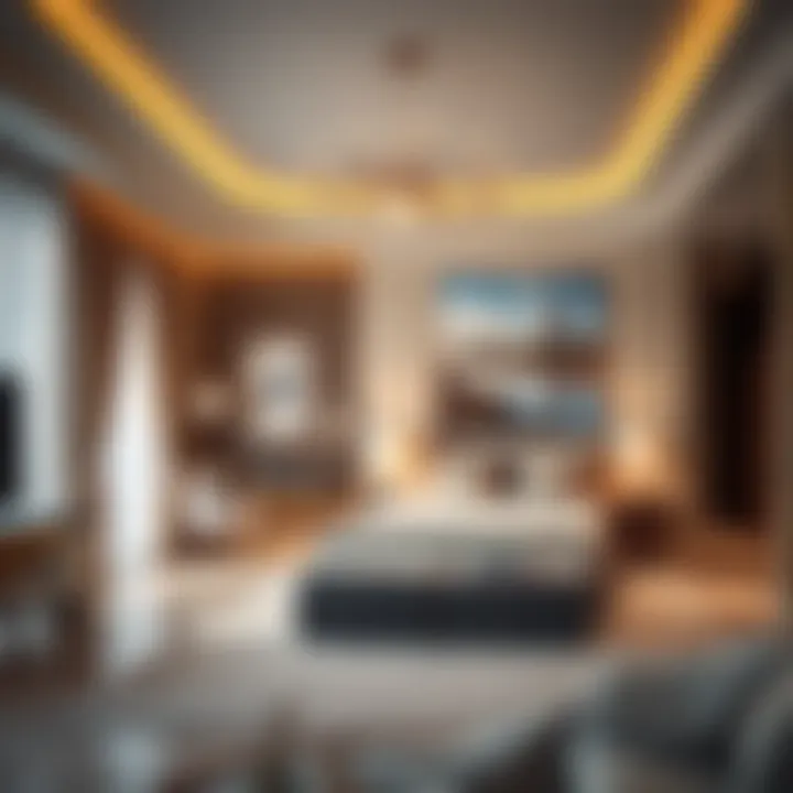 Elegant bedroom layout in Dubai Hills Sidra