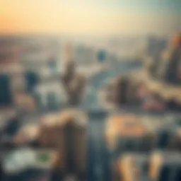 Aerial view of Dubai's skyline showcasing elite business zones.