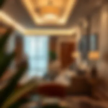 Sophisticated Interiors of Flats in Muwaileh Commercial Interior view of a stylish flat in Muwaileh