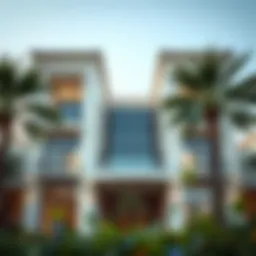 Stunning exterior view of فندق فايف جميرا showcasing its architectural elegance