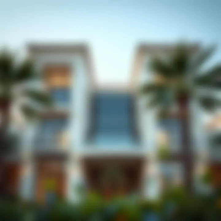 Architectural Elegance of فندق فايف جميرا Stunning exterior view of فندق فايف جميرا showcasing its architectural elegance