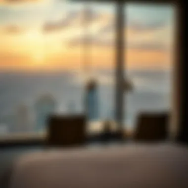 Breathtaking Suite View from فندق فايف جميرا Panoramic view from a suite in فندق فايف جميرا highlighting breathtaking cityscape