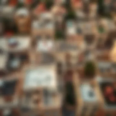 Aerial View of فريج المرر Aerial view of فريج المرر showcasing traditional architecture