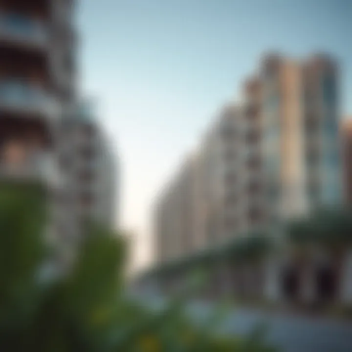 Modern Residential Developments in فريج المرر Modern residential buildings emerging in فريج المرر
