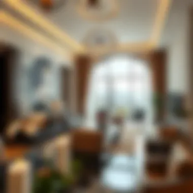 Luxurious interior design of a residence in Gold Crest View