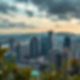 Stunning Skyline of Goldcrest Views Stunning skyline view of Goldcrest Views