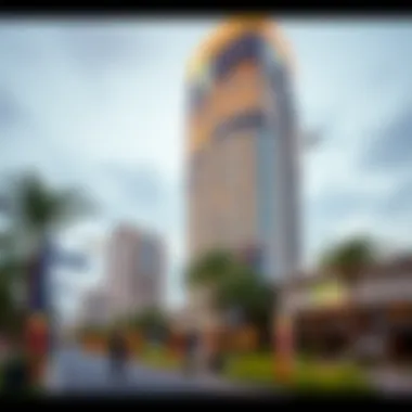 Community dynamics surrounding Golf Panorama Tower illustrated with local amenities