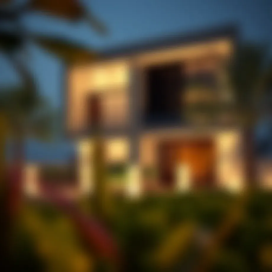 Modern Hauser property exterior in Dubai