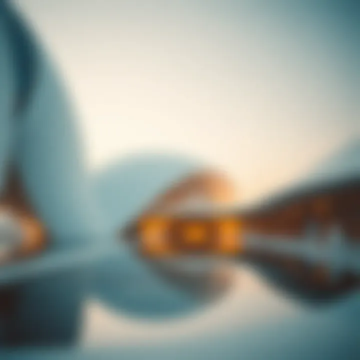 The futuristic design of the Louvre Abu Dhabi