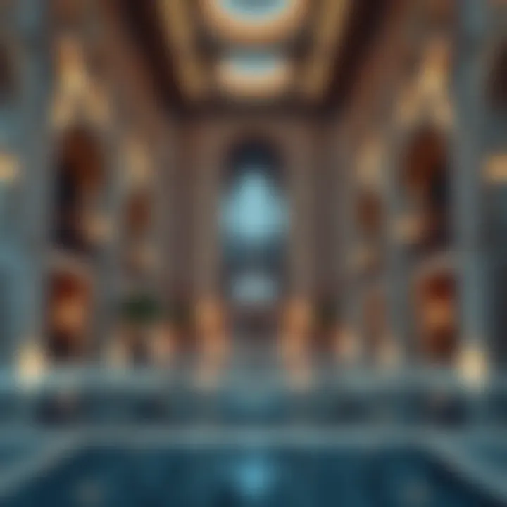 Stunning architectural view of Manazil Al Raffa