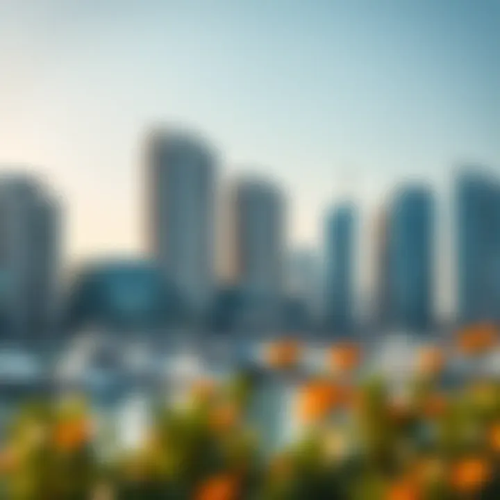 Stunning view of Marina Residence from the waterfront