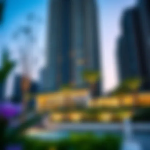 Architectural Elegance of Marina Residences Stunning architectural facade of Marina Residences