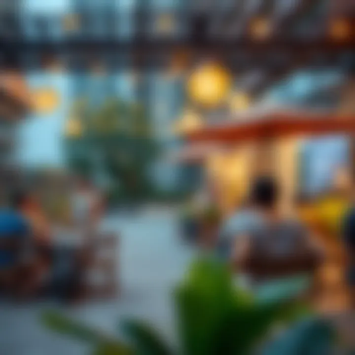 Vibrant community lifestyle at Marina Residences