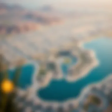 Map illustrating the strategic location of Meraas Jebel Ali Hills within Dubai