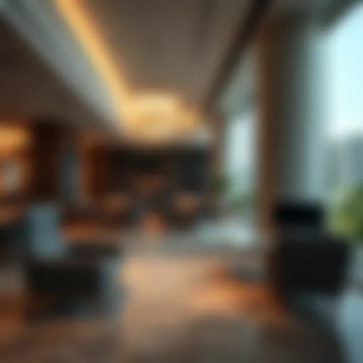Business center within Mövenpick Jumeirah Lakes Towers catering to corporate guests