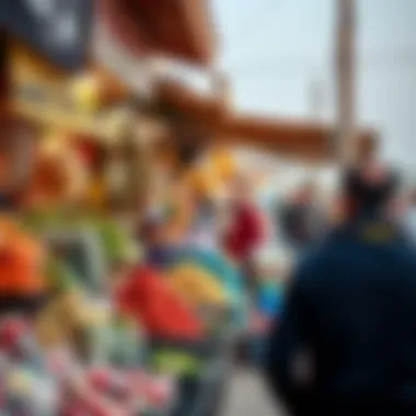 A vibrant market scene in Mussafah reflecting local culture and commerce