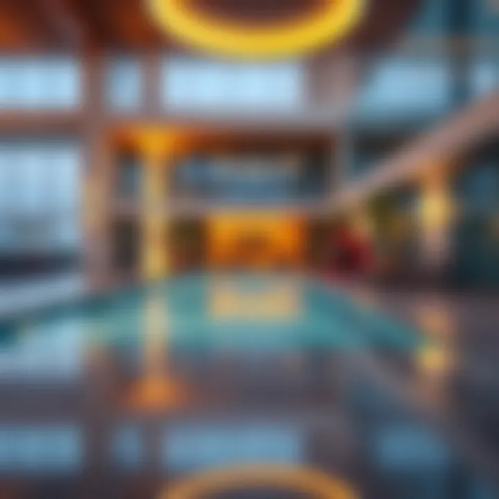 Amenities available at My Tower, including pool and fitness center