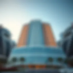 Stunning exterior view of Nasmah Tower showcasing its modern architecture