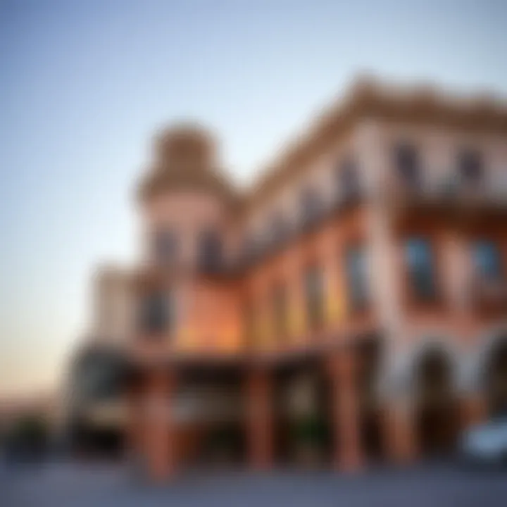 Historic architecture reflecting cultural heritage in Nasser Square