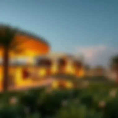 Conceptual design showcasing NEOM's eco-friendly architecture