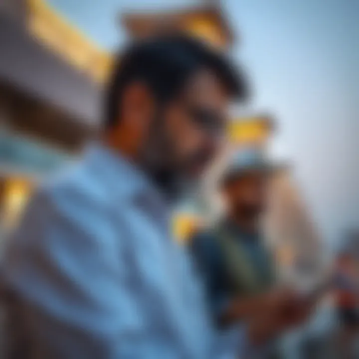 Investors analyzing real estate opportunities in NEOM