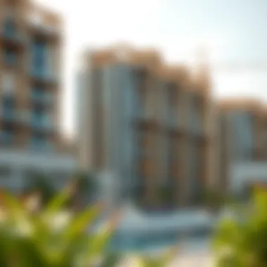 Luxury off-plan property development in Dubai under construction