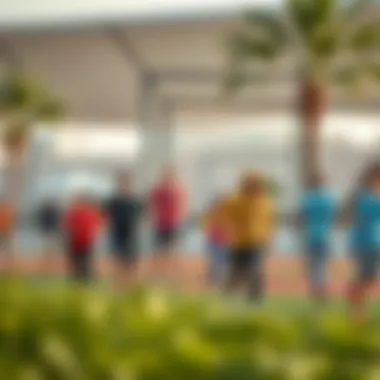 Community Activities at Olympic Park Community activities at Olympic Park promoting a healthy lifestyle