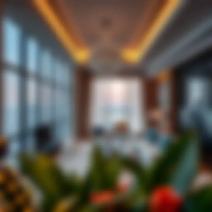 Luxurious Apartment Interior at Ontario Tower Interior of a luxury apartment in Ontario Tower