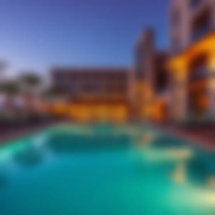 Exquisite Amenities at Radisson Hotel Amenities offered at Radisson Hotel including pool and spa