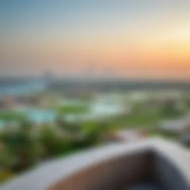 Panoramic View of Ras Al Khor A panoramic view of Ras Al Khor showcasing its natural beauty and urban skyline.