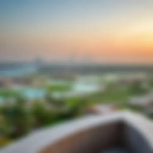 Panoramic View of Ras Al Khor A panoramic view of Ras Al Khor showcasing its natural beauty and urban skyline.